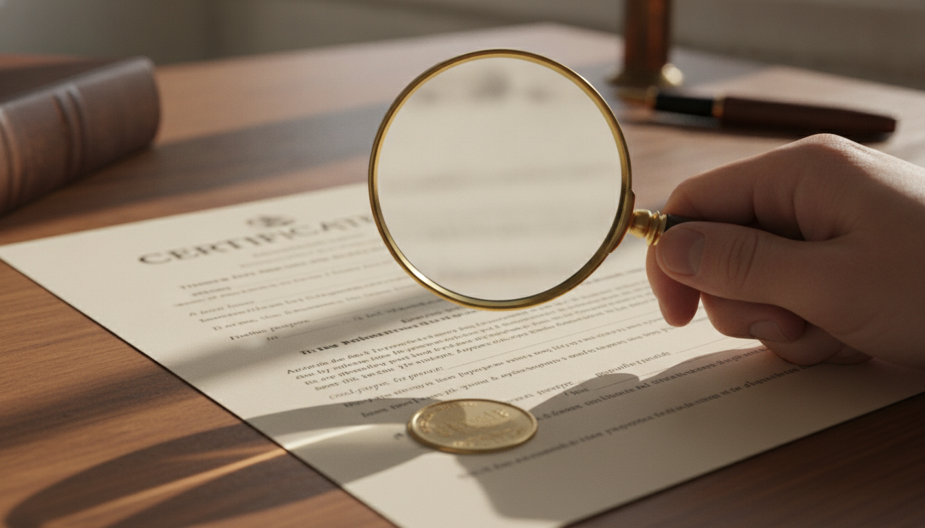 découvrez l'importance de l'attestation légale, son utilité essentielle ainsi que les méthodes pour la vérifier efficacement et assurer sa validité.